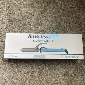 BaBylissPRO Nano Titanium Curling Iron 1”